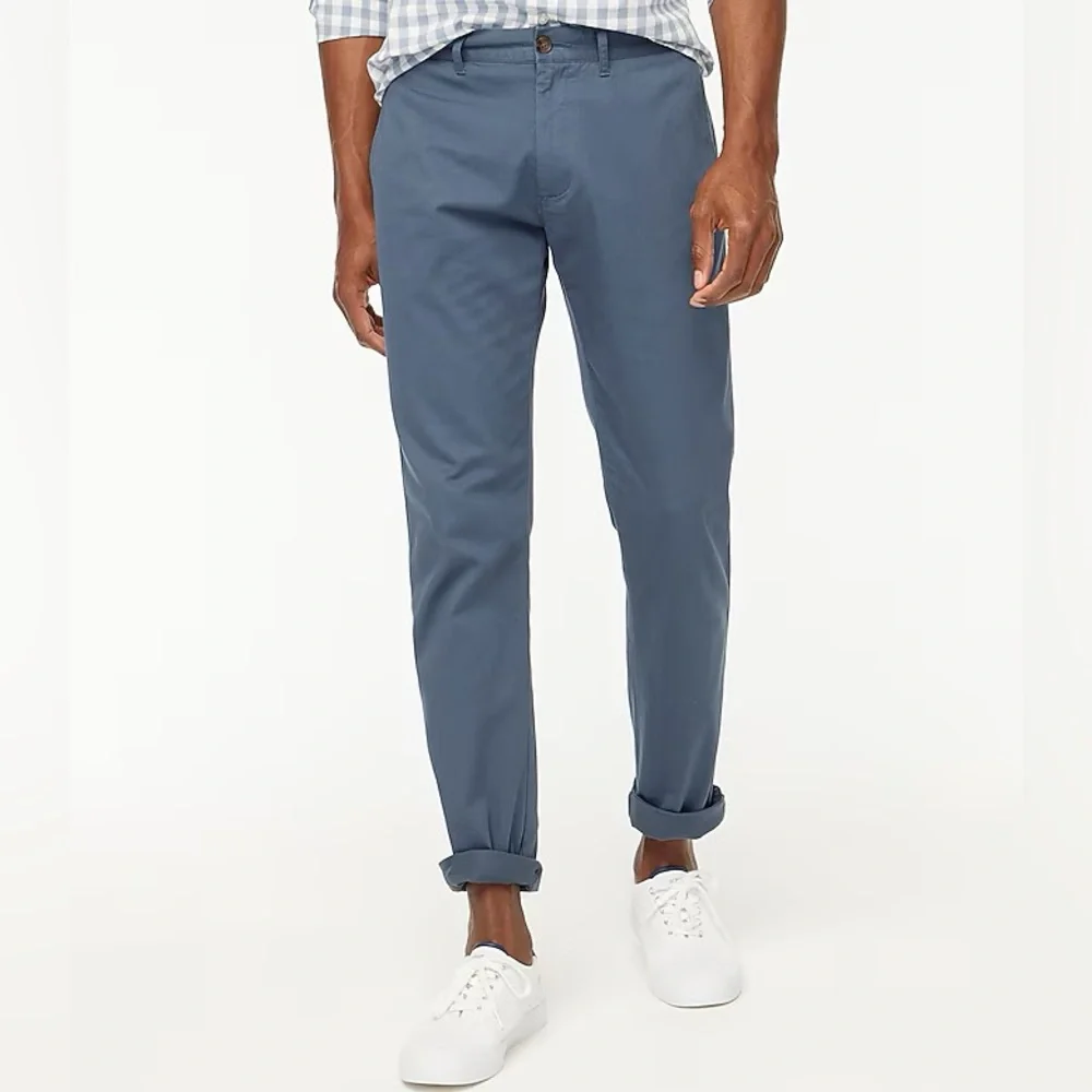 J. Crew - The Driggs Chinos Office Casual Pants - Legacy Blue - Men’s 34 34x30